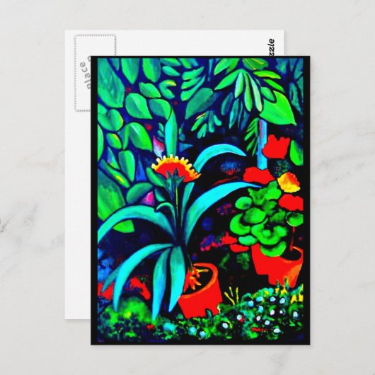 Briefkaart-Klassieke/ Art-August Macke 6 Briefkaart (Voorkant / Achterkant)