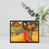 Briefkaart-Klassieke/-Paul Gauguin 18 Briefkaart (Staand voorkant)