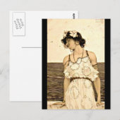 Briefkaart-Klassieke/-Raphael Kirchner 19 Briefkaart (Voorkant / Achterkant)