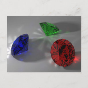 Briefkaart Kleursteen