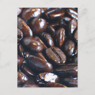 Briefkaart Koffiebonen
