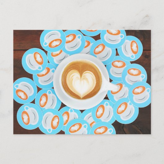 Briefkaart Koffiewinkel (Voorkant)