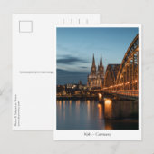 Briefkaart Köln Duitsland (Voorkant / Achterkant)