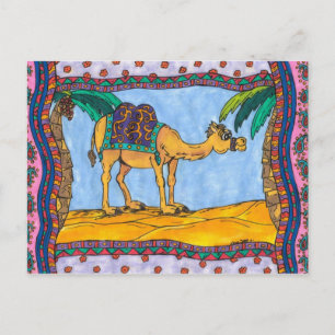 Briefkaart Kooky Camel