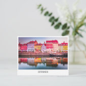 Briefkaart Kopenhagen, Denemarken (Staand voorkant)
