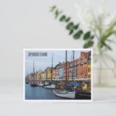 Briefkaart - Kopenhagen Denemarken (Staand voorkant)