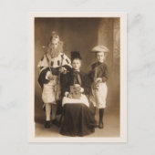 Briefkaart  kostumepartij (Voorkant)