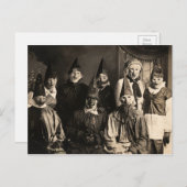 Briefkaart kostumepartij (Voorkant / Achterkant)