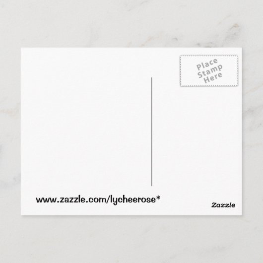 Briefkaart kruidenthee (Achterkant)