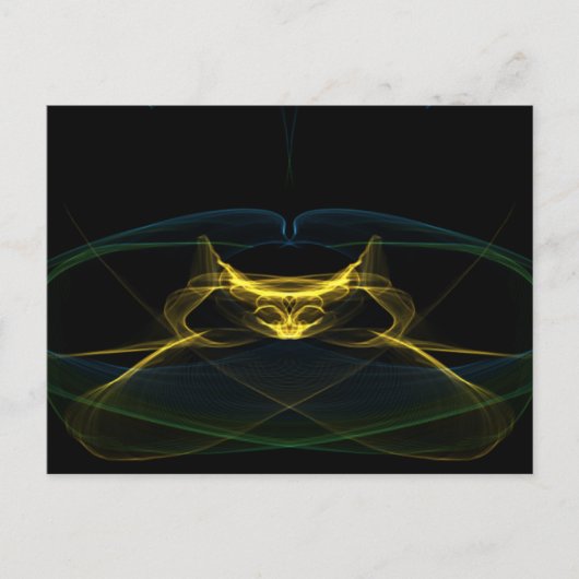 Briefkaart - Ksmische entiteit (Voorkant)