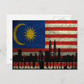 Briefkaart Kuala Lumpur (Voorkant / Achterkant)