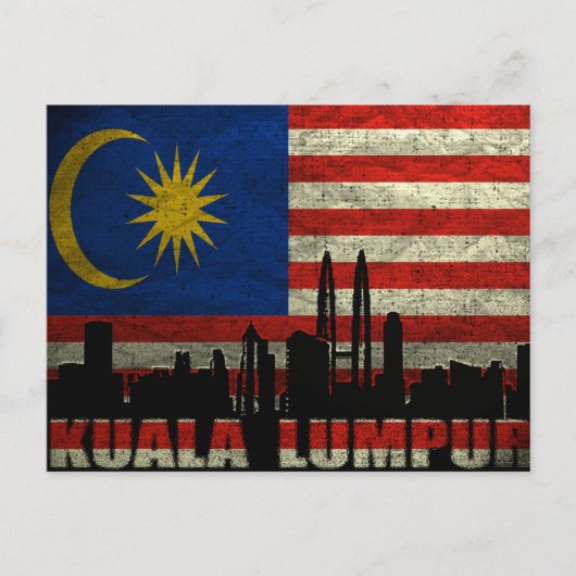 Briefkaart Kuala Lumpur (Voorkant)