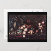 Briefkaart  Kunst Stilleven Bloemen (Voorkant / Achterkant)