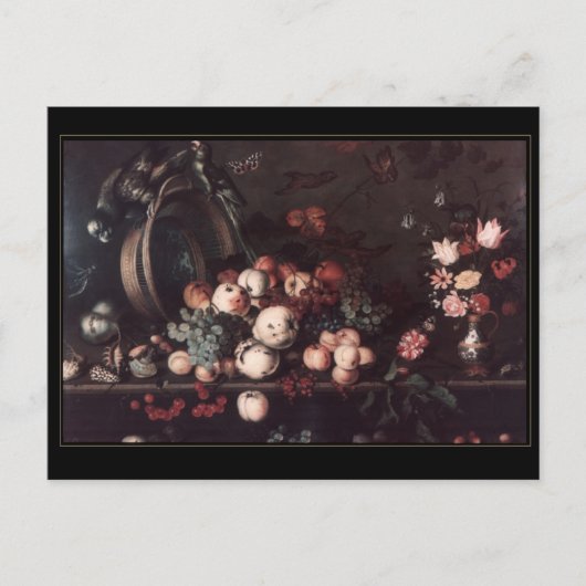 Briefkaart  Kunst Stilleven Bloemen (Voorkant)