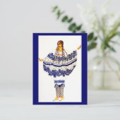 Briefkaart-kunst van Mode-Bakst 15 Briefkaart (Staand voorkant)