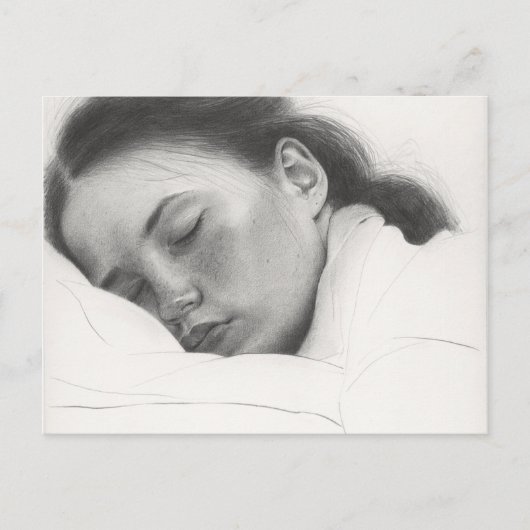 Briefkaart (kunstdruk van oorspronkelijke tekening (Voorkant)