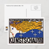 Briefkaart: Kunstschau Wien van Loffler Briefkaart (Voorkant / Achterkant)