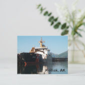 Briefkaart kustvaart (Staand voorkant)