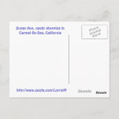 Briefkaart Kustwinkel Snoep (Achterkant)