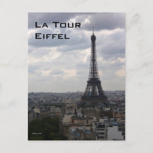 Briefkaart La Tour Eiffel