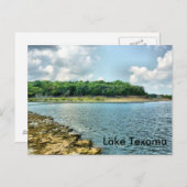 Briefkaart Lake Texoma (Voorkant / Achterkant)