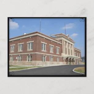 Briefkaart Lancaster TRAIN Station. Voeg tekst toe