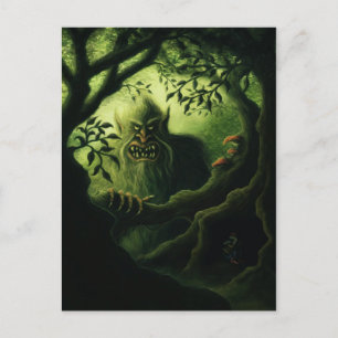 briefkaart land troll