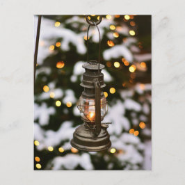Briefkaart-lantaarn Briefkaart