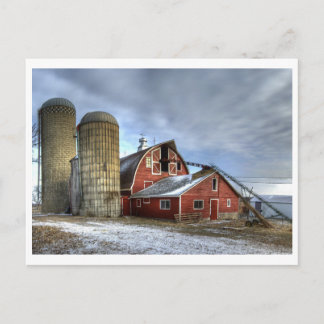 Briefkaart, laurschuur briefkaart