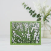 Briefkaart lavender (Staand voorkant)