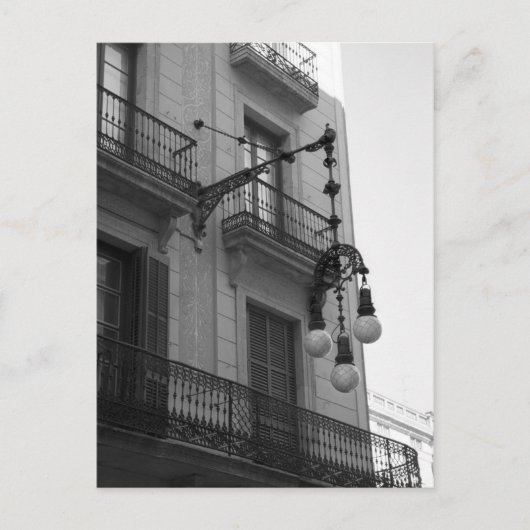 Briefkaart L'Eixample (Barcelona, Spanje) (Voorkant)