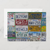 Briefkaart Licentie Bord Lovers (Voorkant / Achterkant)