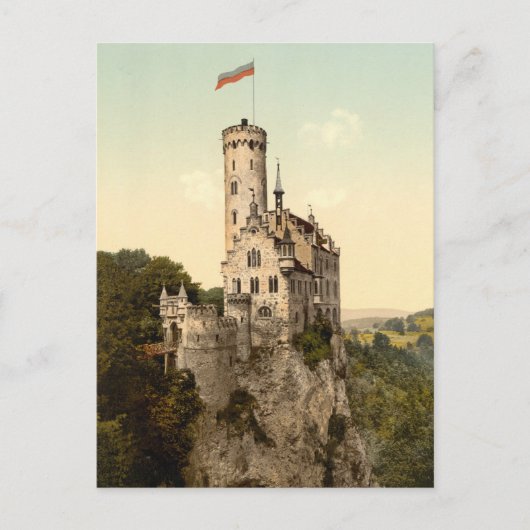 Briefkaart Lichtenstein Castle (Voorkant)