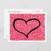 briefkaart "Liefde" (Voorkant / Achterkant)