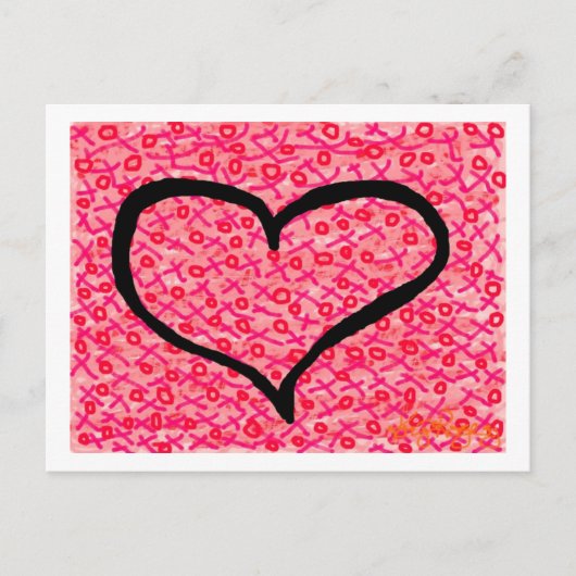 briefkaart "Liefde" (Voorkant)