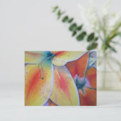 Briefkaart Lilies (Staand voorkant)