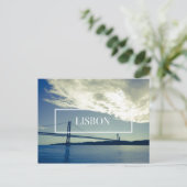 Briefkaart Lissabon-brug (Staand voorkant)