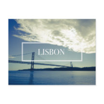 Briefkaart Lissabon-brug