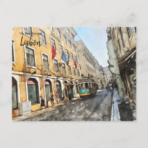 Briefkaart Lissabon Portugal