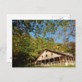 Briefkaart - Lodge in het najaar (Voorkant / Achterkant)