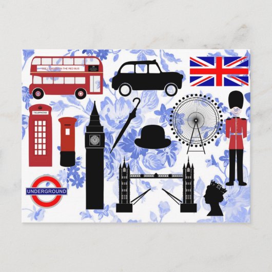 Briefkaart Londen (Voorkant)