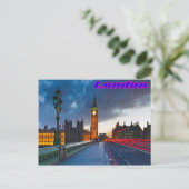 Briefkaart Londen (Staand voorkant)