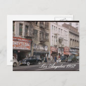 Briefkaart Los Angeles 1952 (Voorkant / Achterkant)