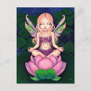 briefkaart "Lotus Fairy"