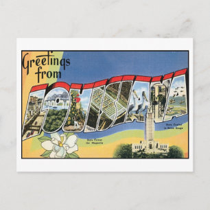  Briefkaart Louisiana