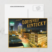 Briefkaart Louisville Kentucky (Voorkant / Achterkant)