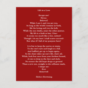 Briefkaart-Love Art-Love Poem 12 Briefkaart
