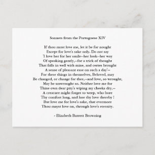 Briefkaart-Love Art-Love Poem 13 Briefkaart