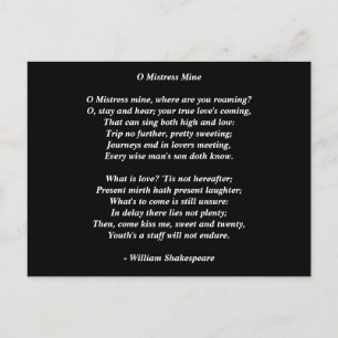 Briefkaart-Love Art-Love Poem 8 Briefkaart