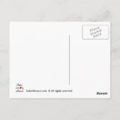 briefkaart "Love Shower" (Achterkant)